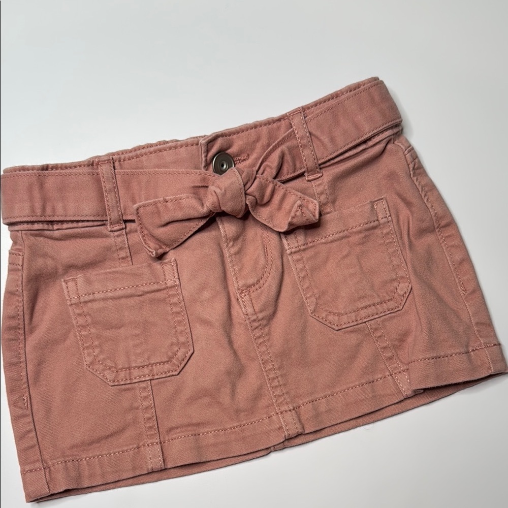 Children's Place Pink Skirt with Adjustable Waistband (like new!)